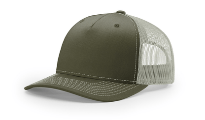 Richardson Headwear Adjustable / Beetle/Quarry Richardson - Five-Panel Trucker Cap