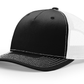 Richardson Headwear Adjustable / Black/White Richardson - Five-Panel Trucker Cap