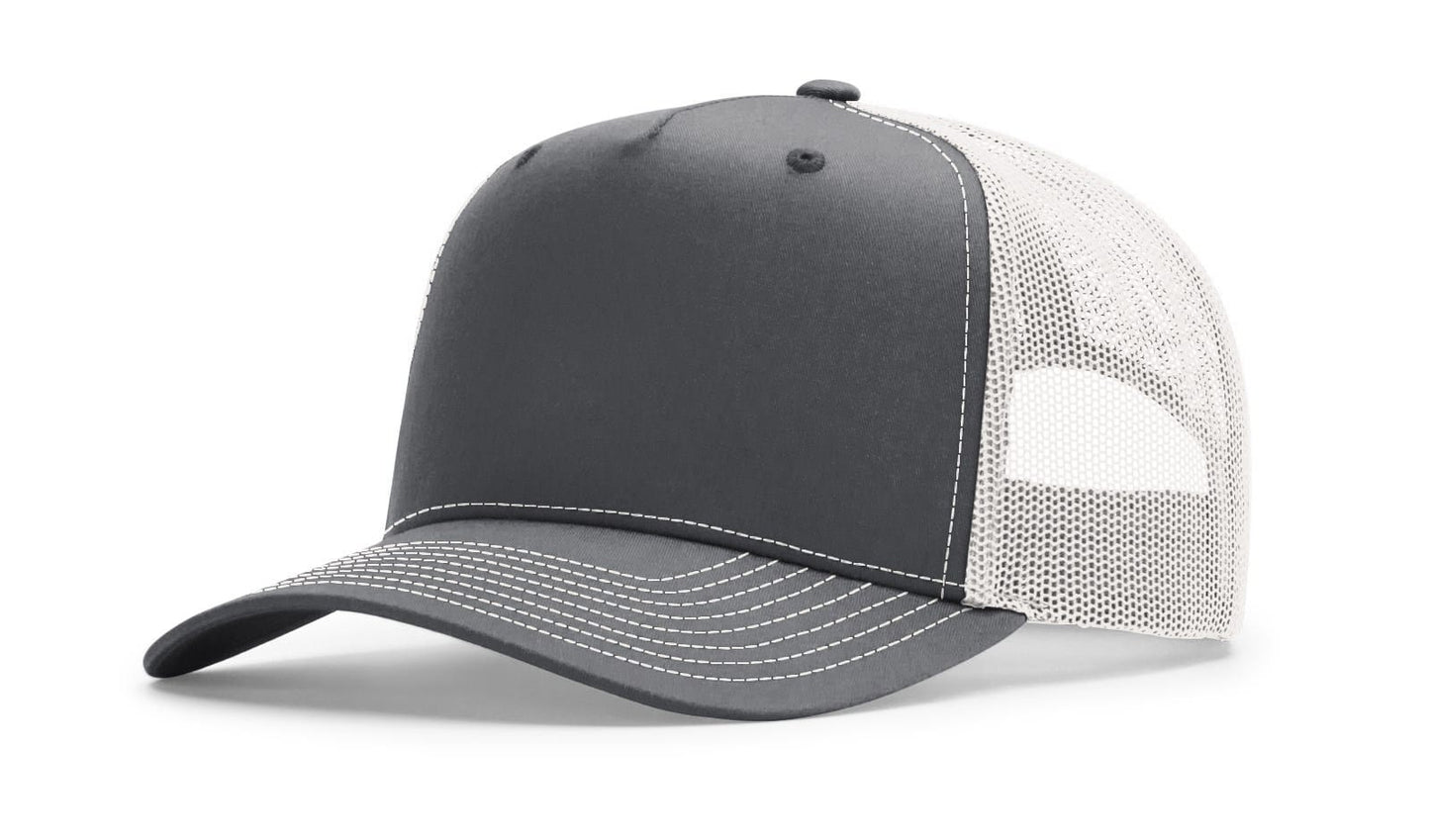 Richardson Headwear Adjustable / Charcoal/Ice Grey Richardson - Five-Panel Champ Trucker Cap