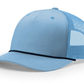 Richardson Headwear Adjustable / Colubmia Blue/Navy Richardson - Five-Panel Trucker Rope Cap