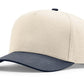 Richardson Headwear Adjustable / Cream/Navy Richardson - Full Fabric Five-Panel Champ Cap