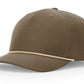 Richardson Headwear Adjustable / Dark Loden/Tannin-Grey Richardson - Laser Perf Performance Rope Cap