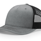 Richardson Headwear Adjustable / Heather Grey/Black Richardson - Five-Panel Trucker Cap