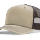 Richardson Headwear Adjustable / Khaki/Coffee Richardson - Five-Panel Champ Trucker Cap