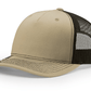 Richardson Headwear Adjustable / Khaki/Coffee Richardson - Five-Panel Trucker Cap