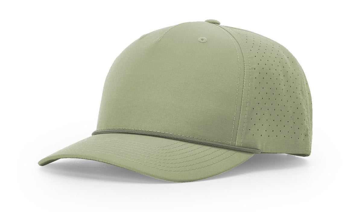 Richardson Headwear Adjustable / Light Olive/Olive Richardson - Laser Perf Performance Rope Cap