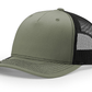 Richardson Headwear Adjustable / Loden Green/Black Richardson - Five-Panel Trucker Cap