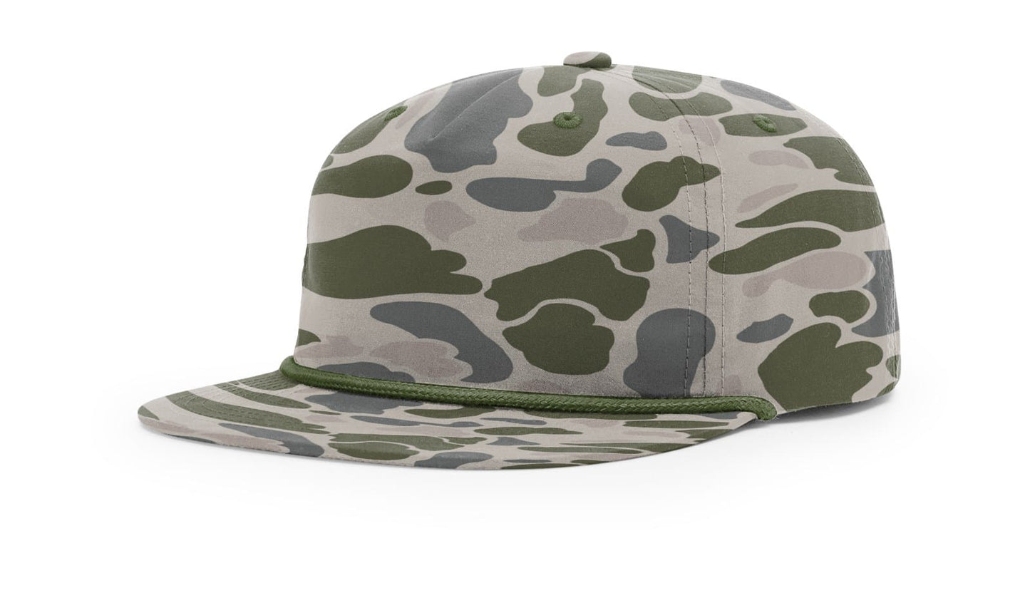 Richardson Headwear Adjustable / Marsh Duck Camo/Olive Green Richardson - Printed Gramps Cap