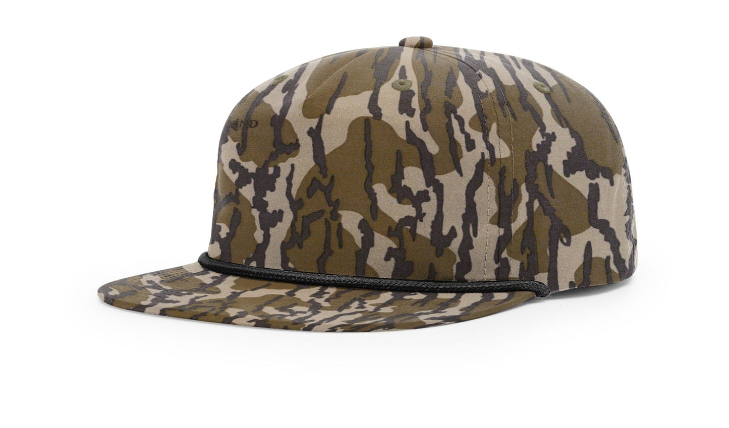 Richardson Headwear Adjustable / Mossy Oak Bottomland/Black Richardson - Printed Gramps Cap