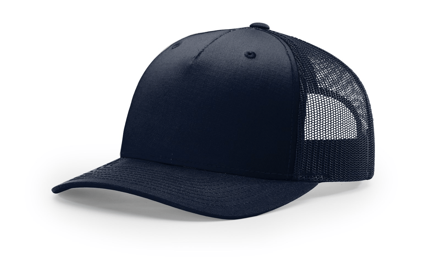 Richardson Headwear Adjustable / Navy Richardson - Five-Panel Trucker Cap