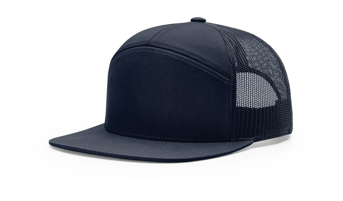 Richardson Headwear Adjustable / Navy Richardson - Seven-Panel Trucker Cap