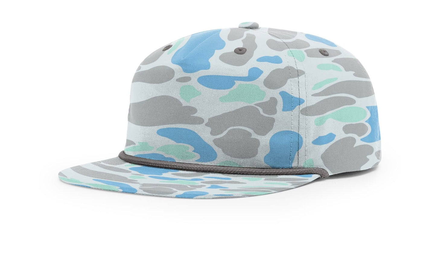 Richardson Headwear Adjustable / Saltwater Duck Camo/Charcoal Richardson - Printed Gramps Cap