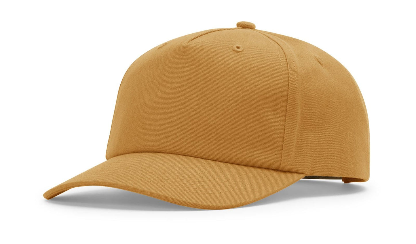 Richardson Headwear Adjustable / Wheat Richardson - Five-Panel Gramps Cap