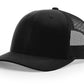 Richardson Headwear One Size / Black Richardson - Solid Snapback Trucker Cap