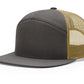 Richardson Headwear One Size / Charcoal / Old Gold Richardson - Seven-Panel Trucker Cap