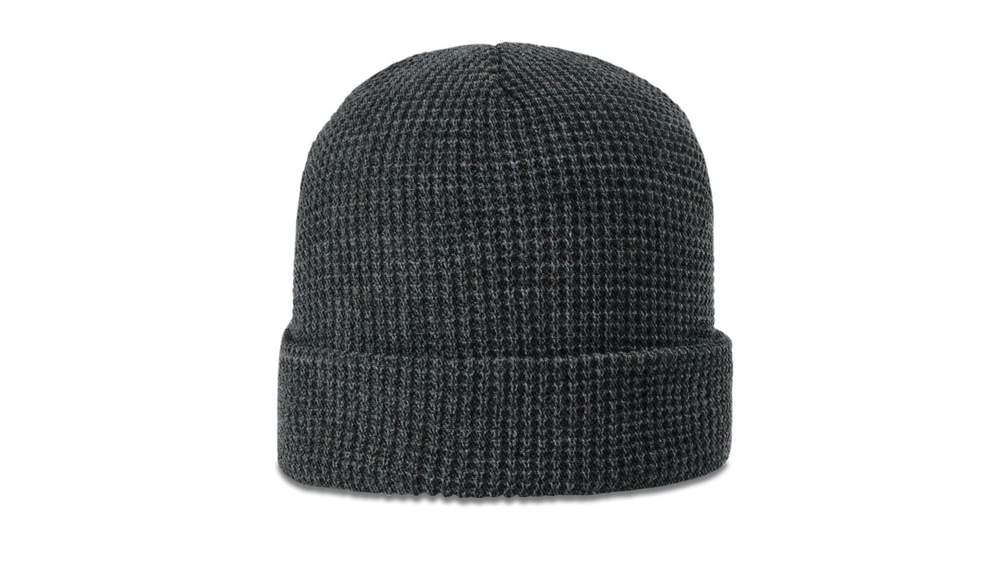 Richardson Headwear One Size / Heather Charcoal Richardson - Waffle Cuffed Beanie
