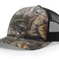 Richardson Headwear One Size / Mossy Oak Country DNA/Black Richardson - Five-Panel Printed Trucker Cap