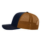 Richardson Headwear One Size / Navy/Carmel Richardson - 2-Color Snapback Trucker Cap