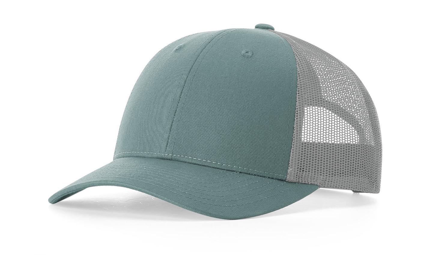 Richardson Headwear One Size / Smoke Blue/Aluminum Richardson - Low Pro Trucker Cap