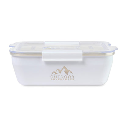 RIGWA Home & Office One Size / White RIGWA - Travel Bento Box 8x5