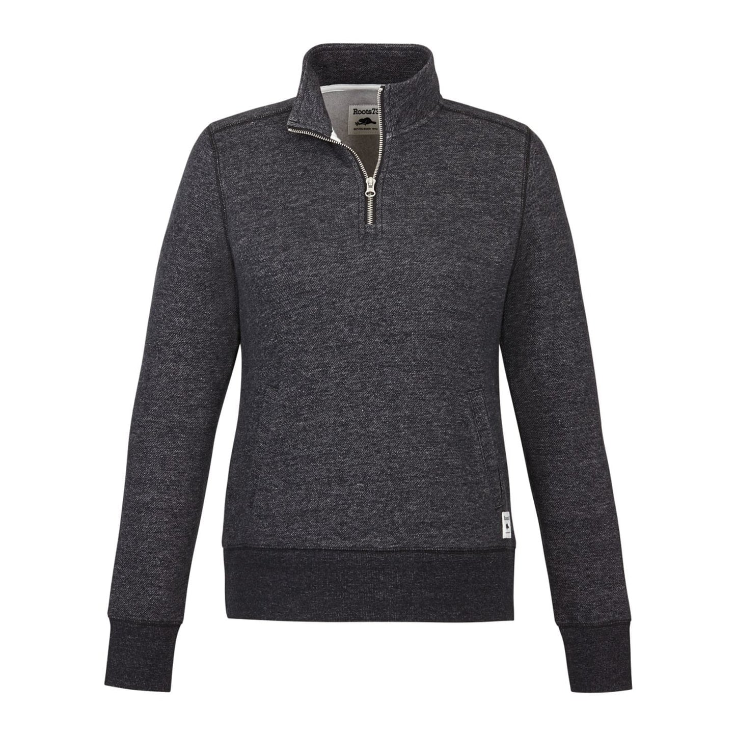 Roots Layering XS / Black Mix Roots73 - Women's PADDLECREEK Quarter-Zip Pullover