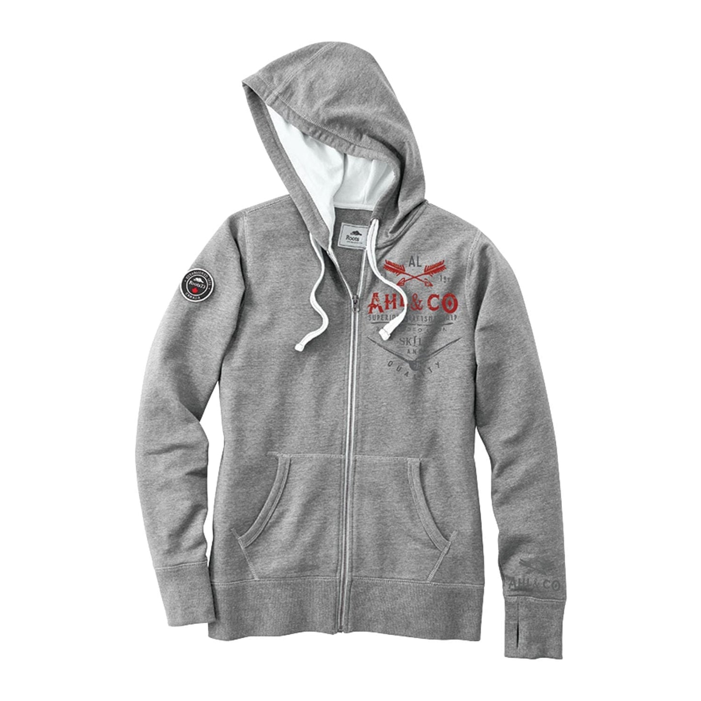 Roots Sweatshirts Roots73 - Women's SANDYLAKE French Terry Full Zip Hoody