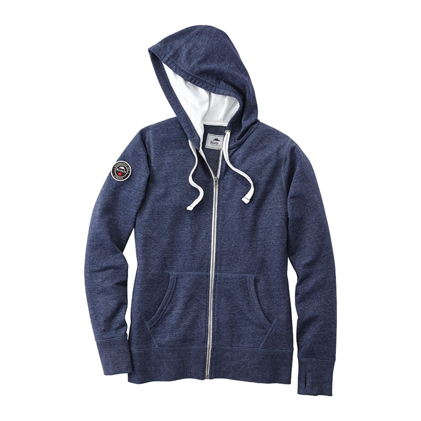 Roots Sweatshirts XS / Ink Blue Heather Roots73 - Women's SANDYLAKE French Terry Full Zip Hoody