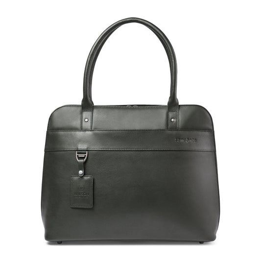 Samsonite Bags One Size / Black Samsonite - Leather Laptop Tote