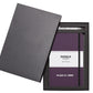 Shinola Accessories 5.25" x 8.25" / Purple Shinola - Hardcover Journal/Clicker Pen Set