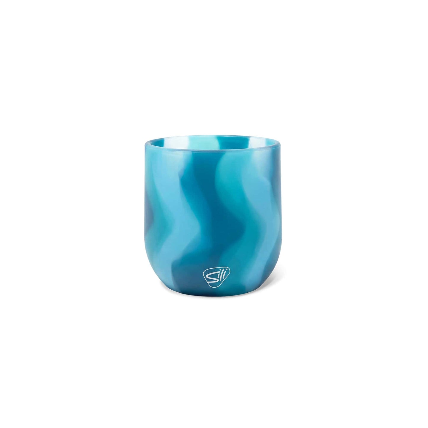 SiliPINT Drinkware 12oz / Blue Crystal Silipint - Wine Glass 12oz