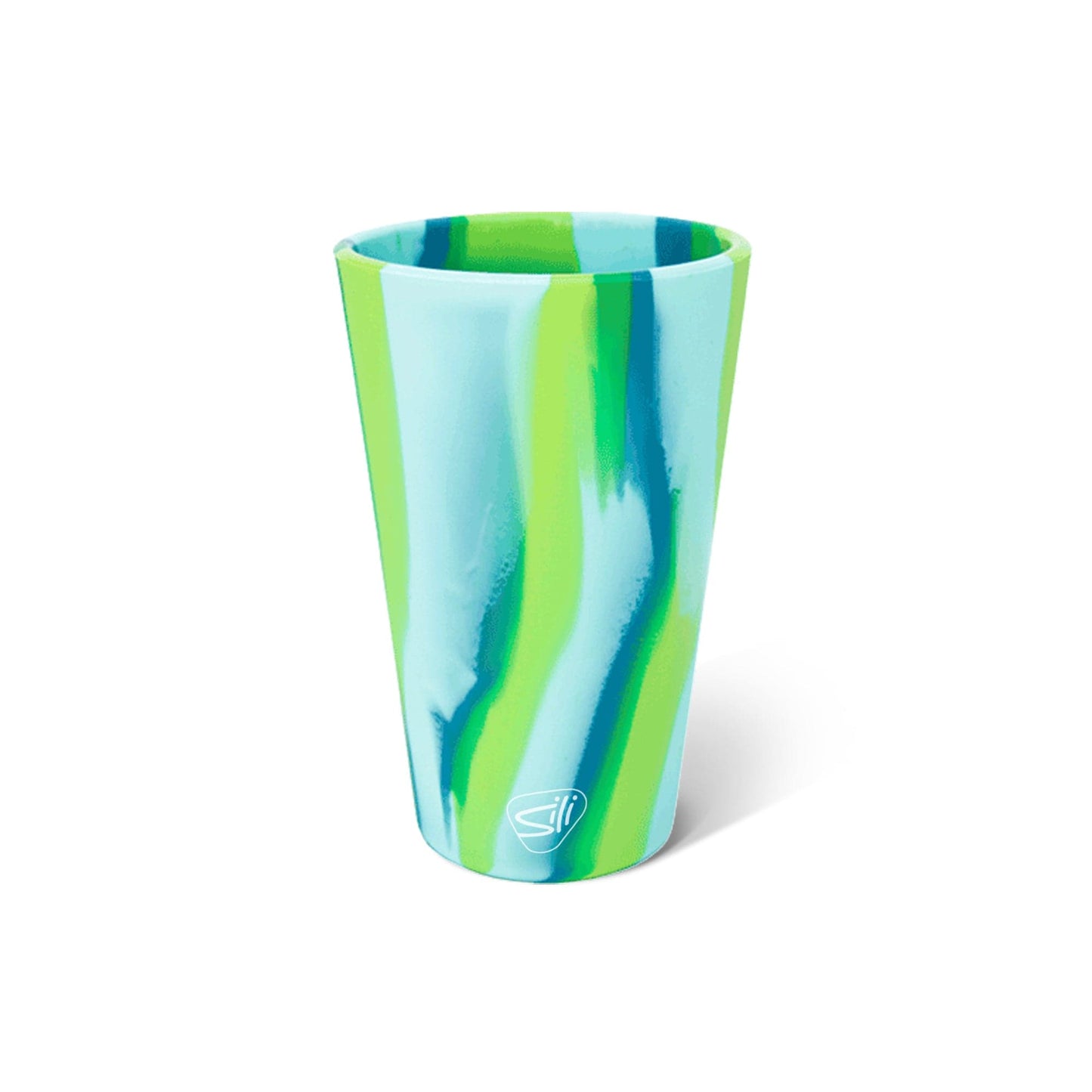 SiliPINT Drinkware 16oz / Sea Swirl Silipint - Pint Cup 16oz