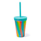 SiliPINT Drinkware 16oz / Sugar Rush Silipint - Straw Tumbler 16oz