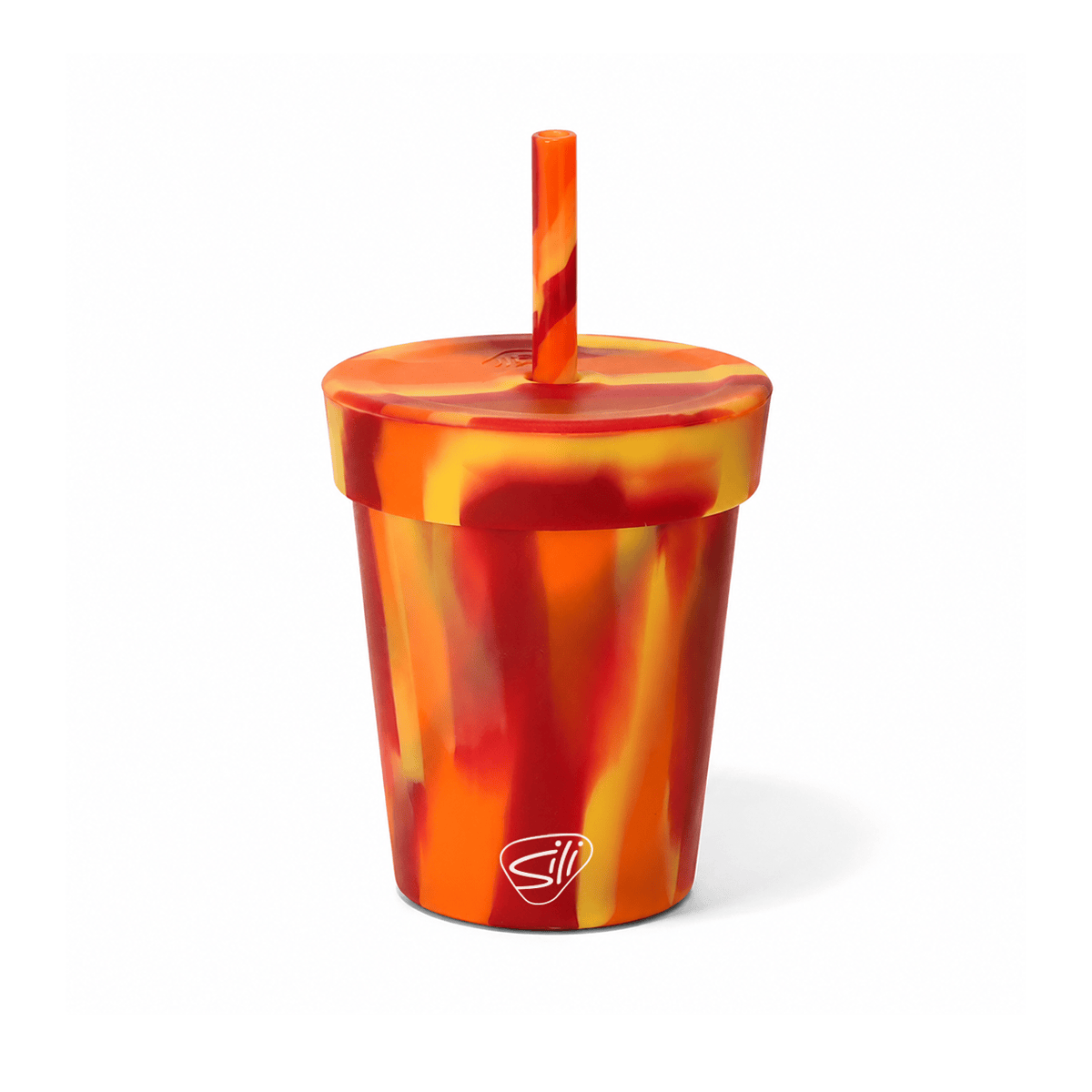 SiliPINT Drinkware 8oz / Flame Silipint - Kids Tumbler 8oz