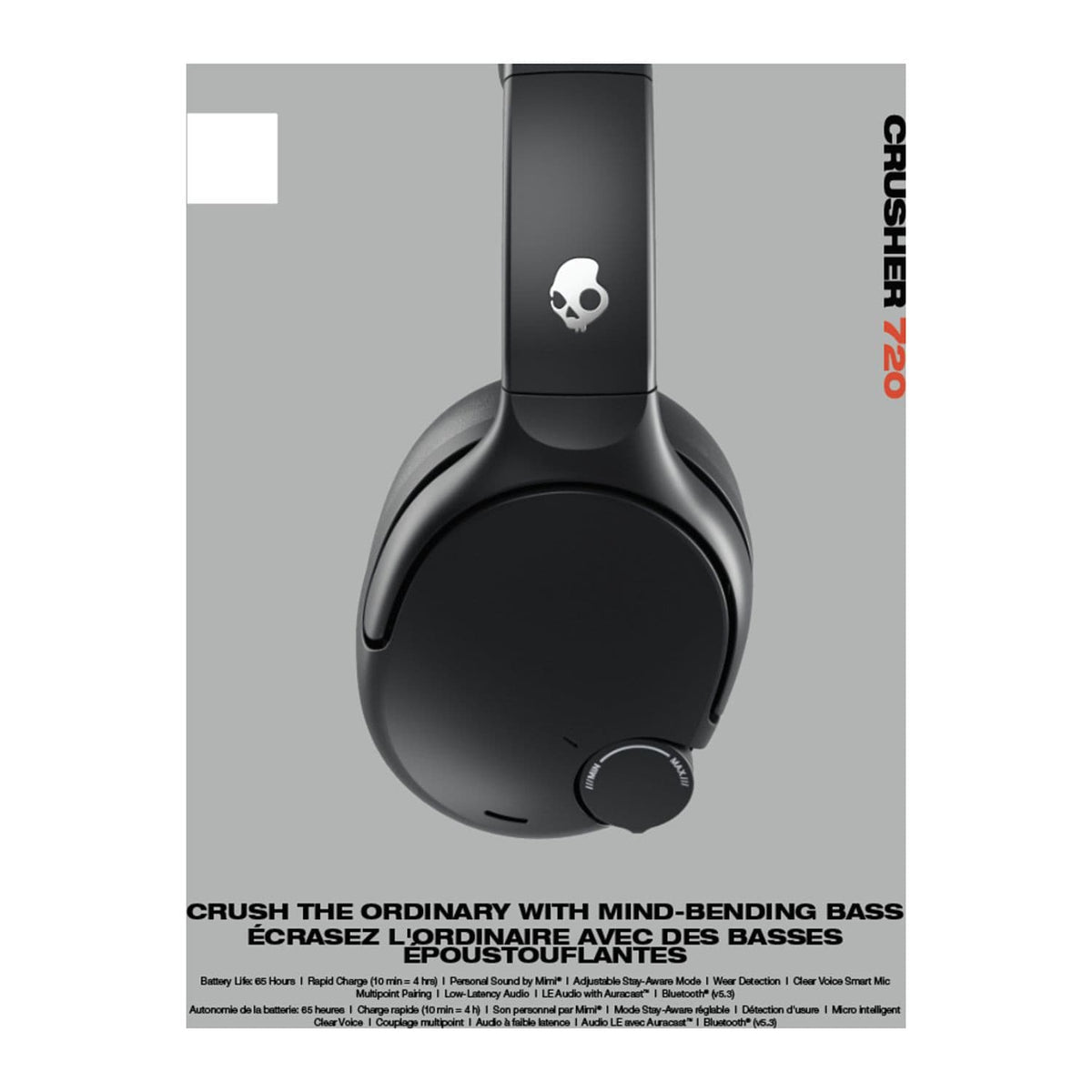 Skullcandy Electronics One Size / Black Skullcandy - Crusher® 720 Wireless Headphones