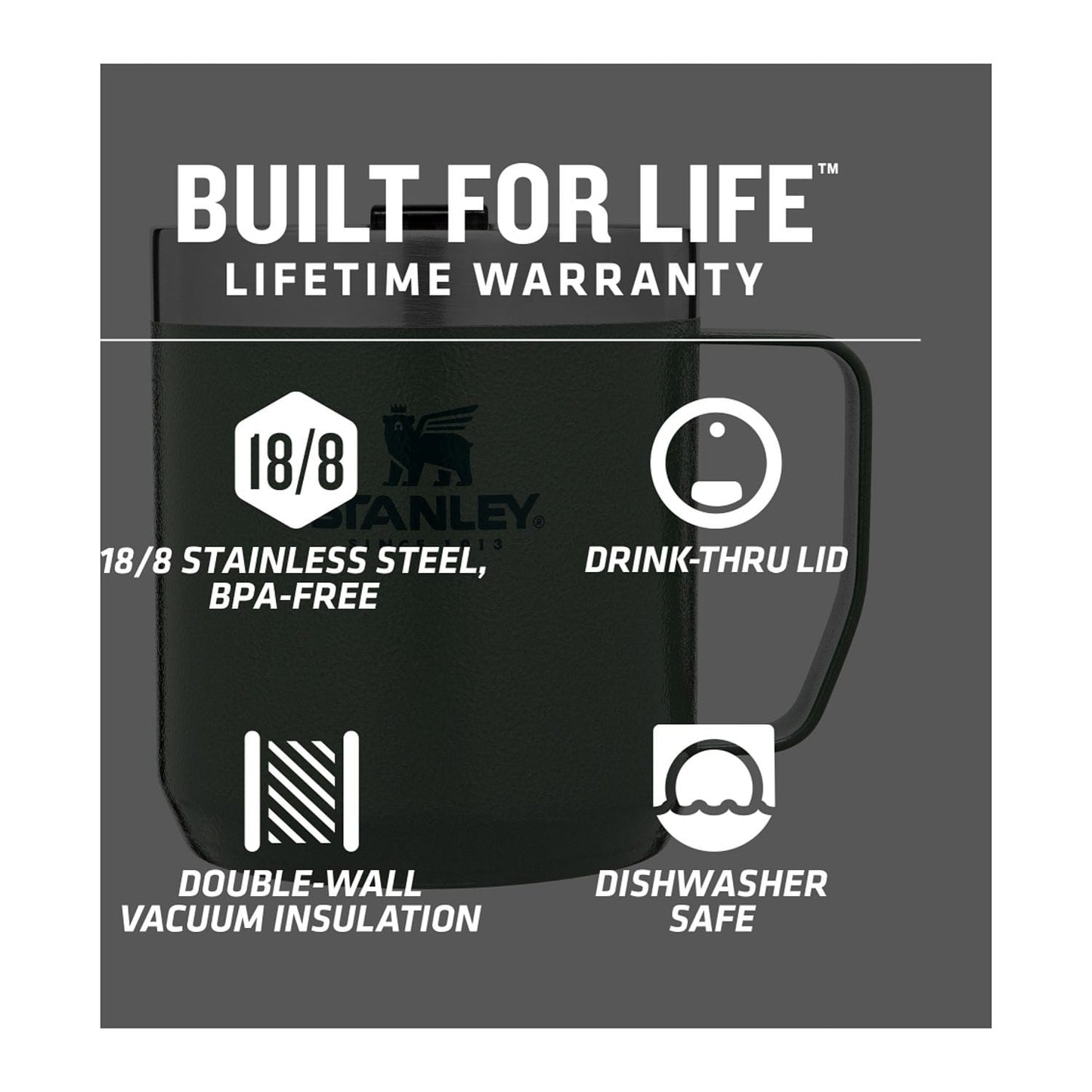 Stanley Drinkware Stanley - Everyday Camp Mug 12oz