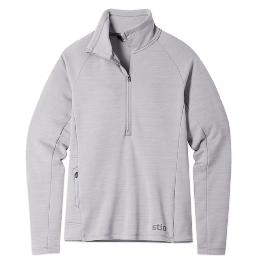 STIO Layering XS / Alloy Heather STIO - Women's Glide® Power Stretch® Half Zip