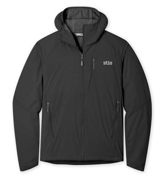 STIO Outerwear S / Boundary Black STIO - Men's Dawner™ Hooded Jacket