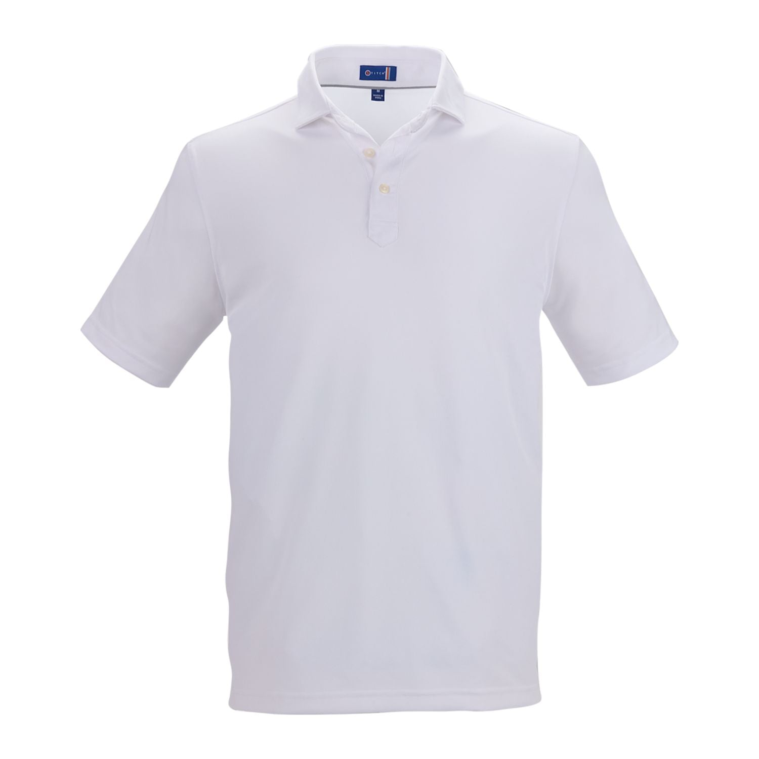 STITCH - Men's Solid Short Sleeve Pique Polo