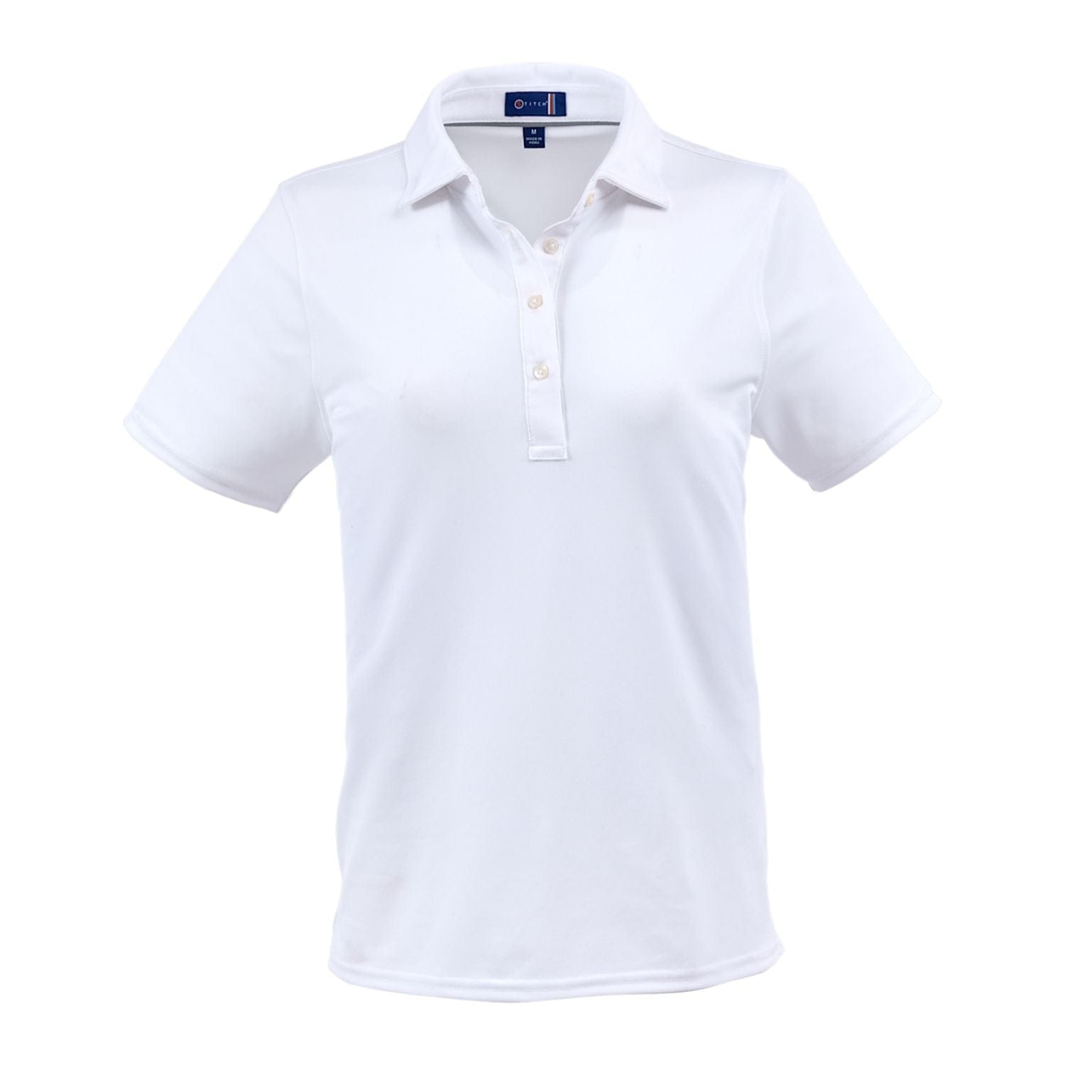 STITCH - Women's Solid Short Sleeve Pique Polo