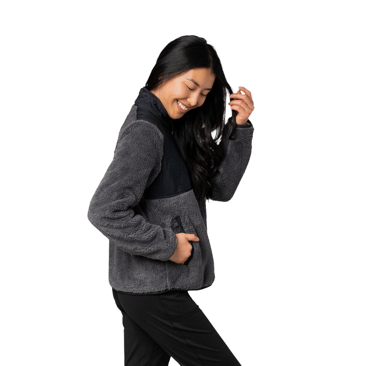 Storm Creek Fleece Storm Creek - Women's Quilted Teddy Fleece Jacket