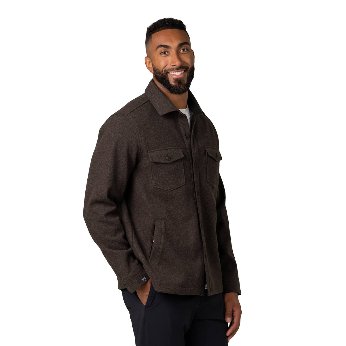 Storm Creek - Men's Daybreak Wool-Like Shirt Jacket