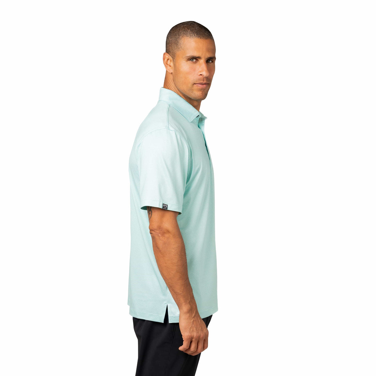 Storm Creek Polos Storm Creek - Men's Vacationer Printed Short Sleeve Polo