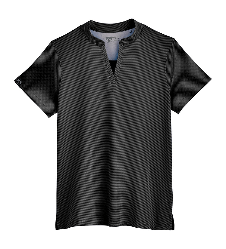 Storm Creek Polos XS / Black Storm Creek - Women's Optimist II Microstripe Short Sleeve Polo