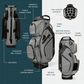 Sunday Golf Bags Sunday Golf - Big Rig Cart Bag