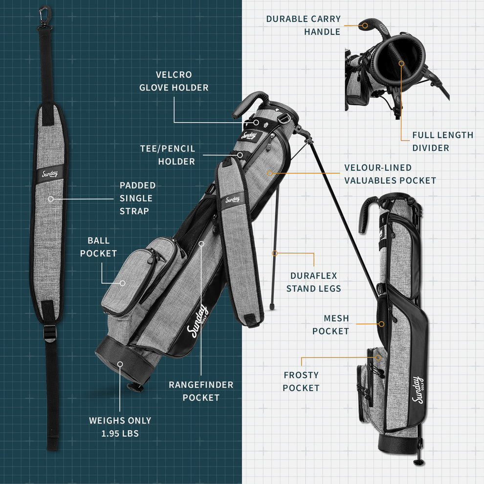 Sunday Golf Bags Sunday Golf - Loma Stand Bag