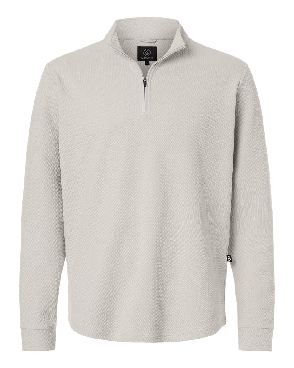 Swannies Golf Layering S / Glacier Swannies Golf - Men's Luke 1/4-Zip Pullover