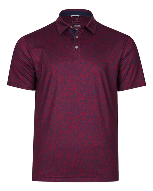 Swannies Golf Polos S / Berry Swannies Golf - Men's Sunset Polo