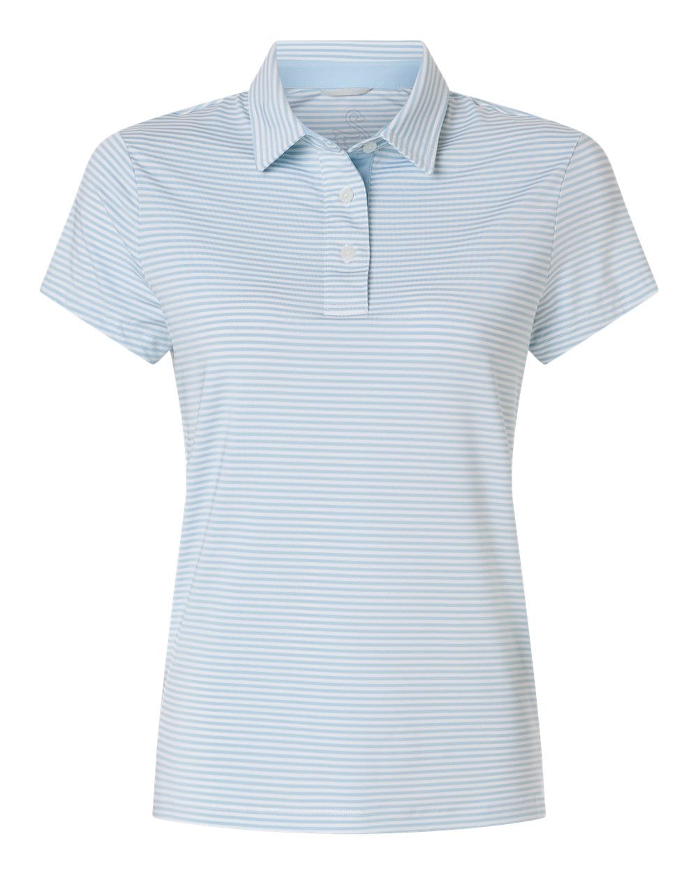 Swannies Golf Polos XS / Sky/White Swannies Golf - Women's Kayla Striped Polo