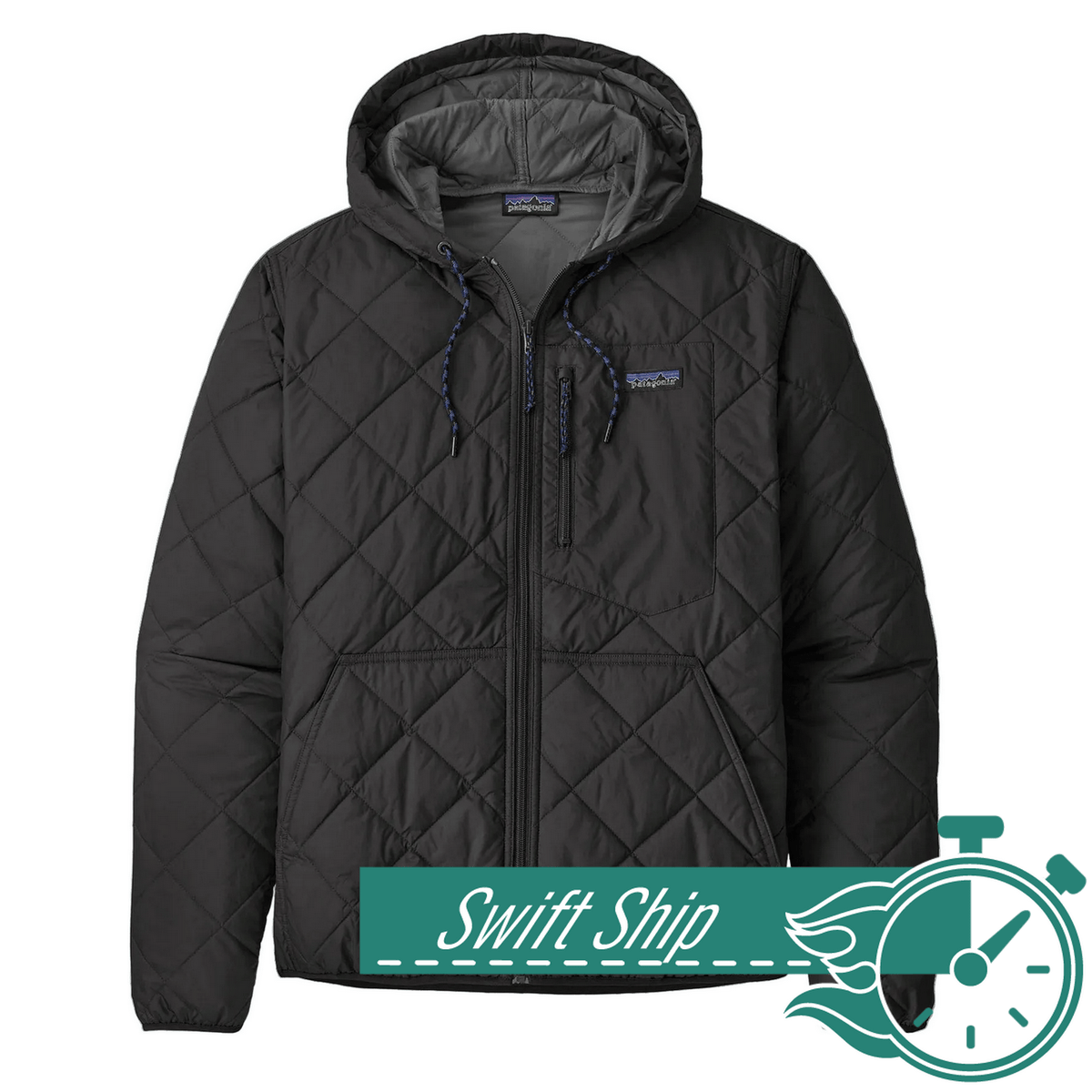 3-Day Swift Ship: Patagonia - Men's Diamond Quilted Bomber Hoody