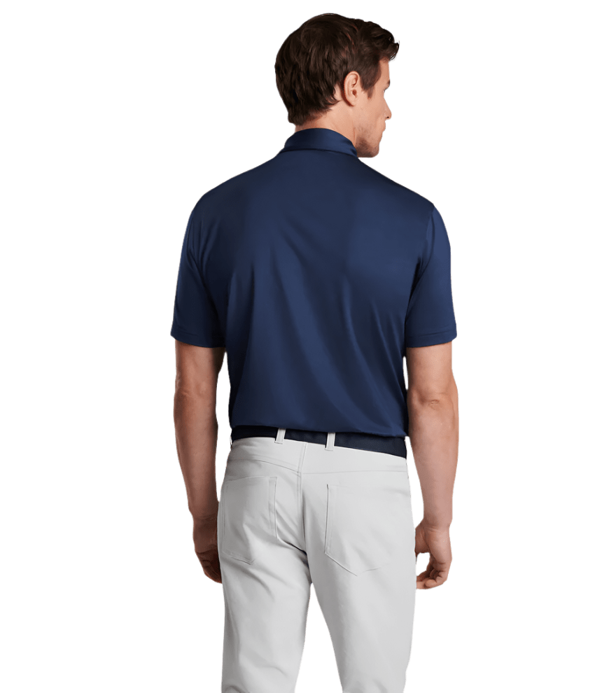 Swift Ship Polos 3-Day Swift Ship: Peter Millar - Men's Solid Performance Polo w/ Self Collar